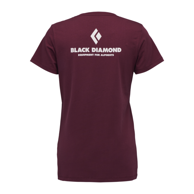 Black Diamond Equipment за Alpinists тениска дамски с къс ръкав, бордо