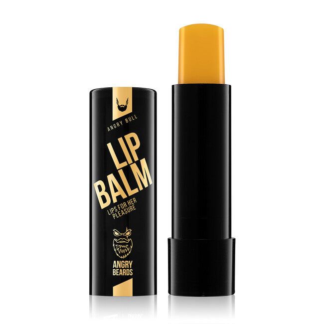 ANGRY BEARDS Енергизиращ Lip Balm Bull балсам за устни, 4,8 ml