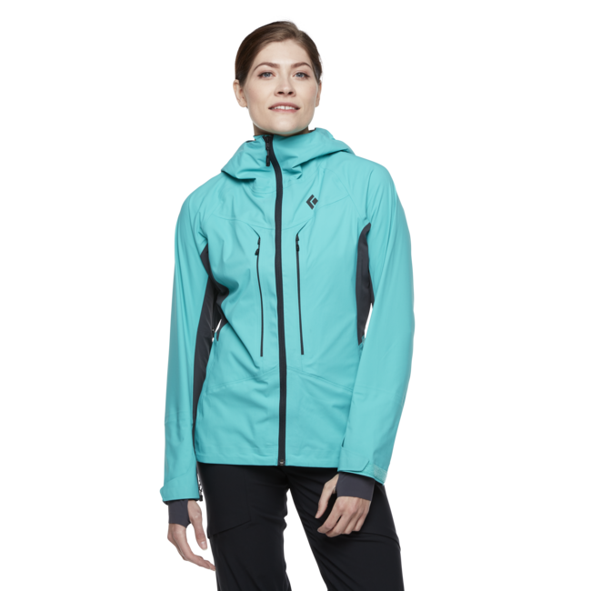 Black Diamond Dawn Patrol Hybrid Shell преходна яке, тъмно патина