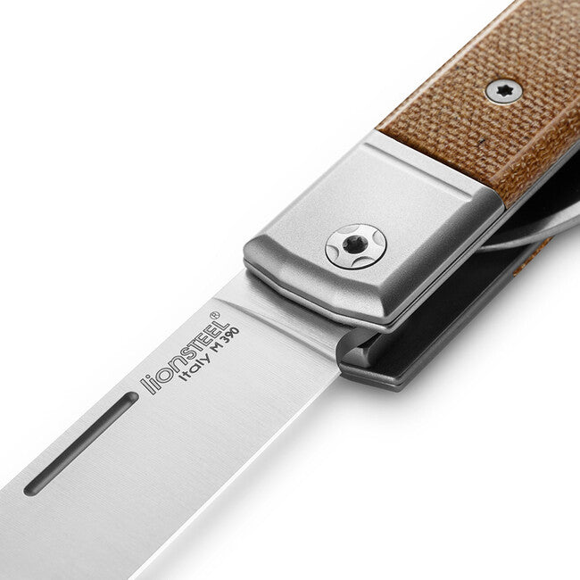Lionsteel BestMAN BM13 CVN нож с двойка острие от стомана M390