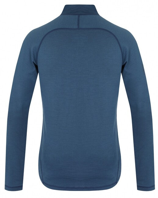 HUSKY Merow Zip термално тениска мъжка с цип M, синя
