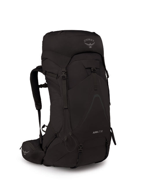 OSPREY AURA AG LT 50 туристическа раница, черна