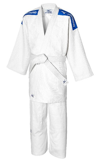 Mizuno Kodomo детско JU кимоно 350g, бяло