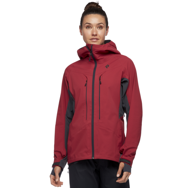 Black Diamond Dawn Patrol Hybrid Shell преходна яке, дамска, дива роза