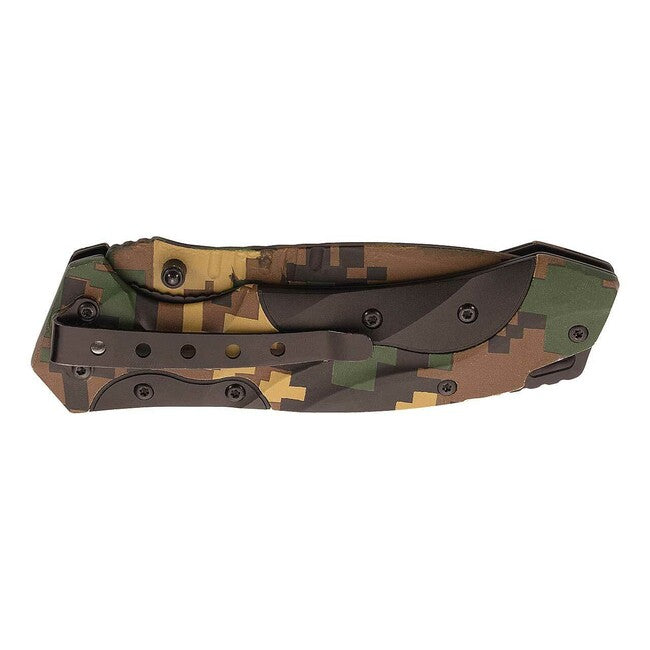 Herbertz джобен нож алуминий, маскировочна боя Digital Camo, 8,7 см