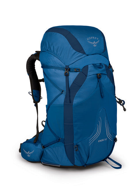 OSPREY EXOS 58 туристическа раница, син ribbon