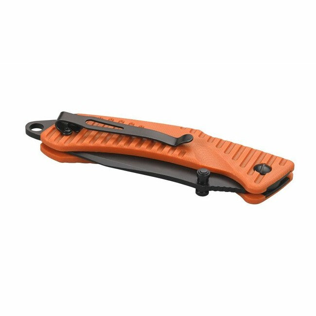 Eka Swede T9 нож тактически 9 см, черен, оранжев, G10