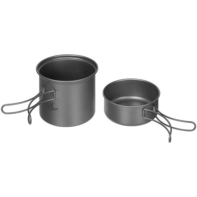 Fox Outdoor готварски комплект, титан
