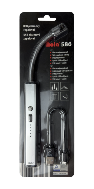 NOLA 586 плазмен флекси запалка USB
