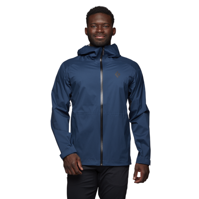 Black Diamond Stormline Stretch Rain Shell непромокаемо яке, мъжко, индиго