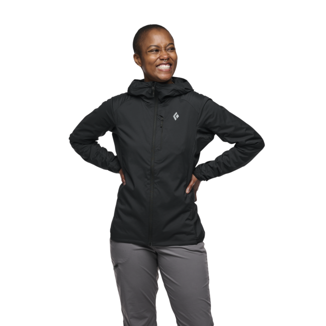 Black Diamond Alpine Start Insulated Hoody яке софтшел дамско, черно