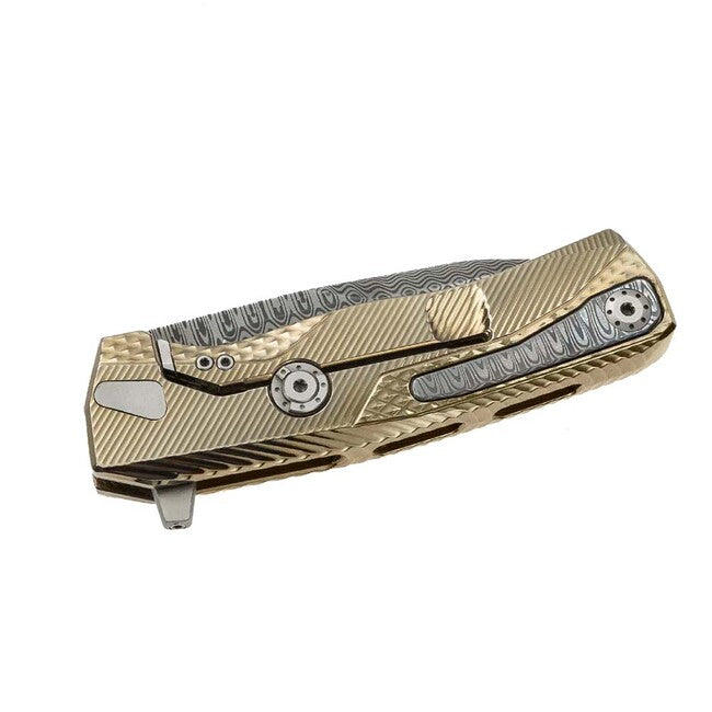 Lionsteel ROK DD GL луксозен джобен нож с дръжка от масивен титан