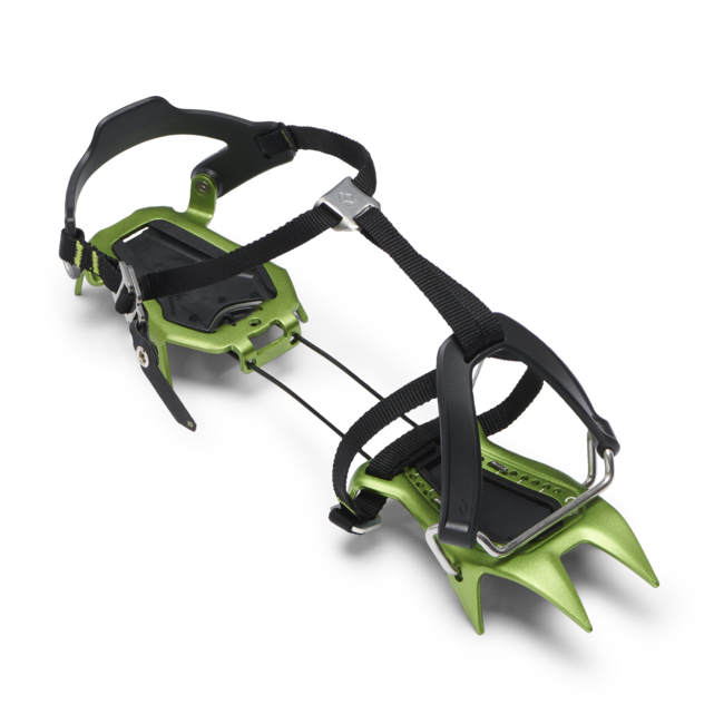 Black Diamond Neve Strap Crampons котки за лед, завистливо зелено