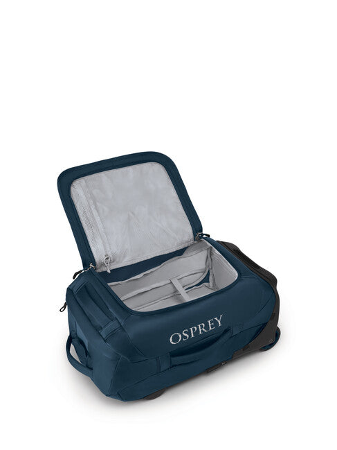 OSPREY ROLLING TRANSPORTER 40 пътна чанта на колелца, вентури син