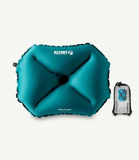 Klymit X възглавничка, синя, голям