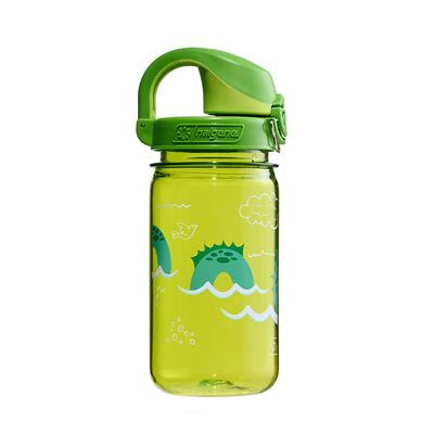 Nalgene Grip-n-Gulp Sustain бутилка за вода детска, зелен nessie, 0,35 L