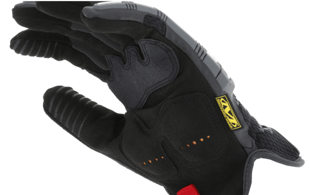 Mechanix M-Pact Open Cuff работни ръкавици, черни/сиви