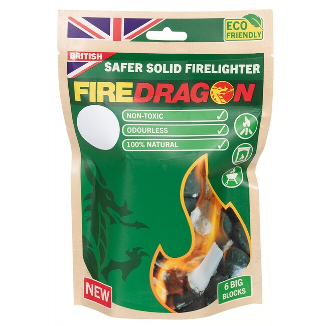 MFH Firedragon балиене на твърдо гелено гориво 6бр., 162 г (1 бр. прибл. 27 г)
