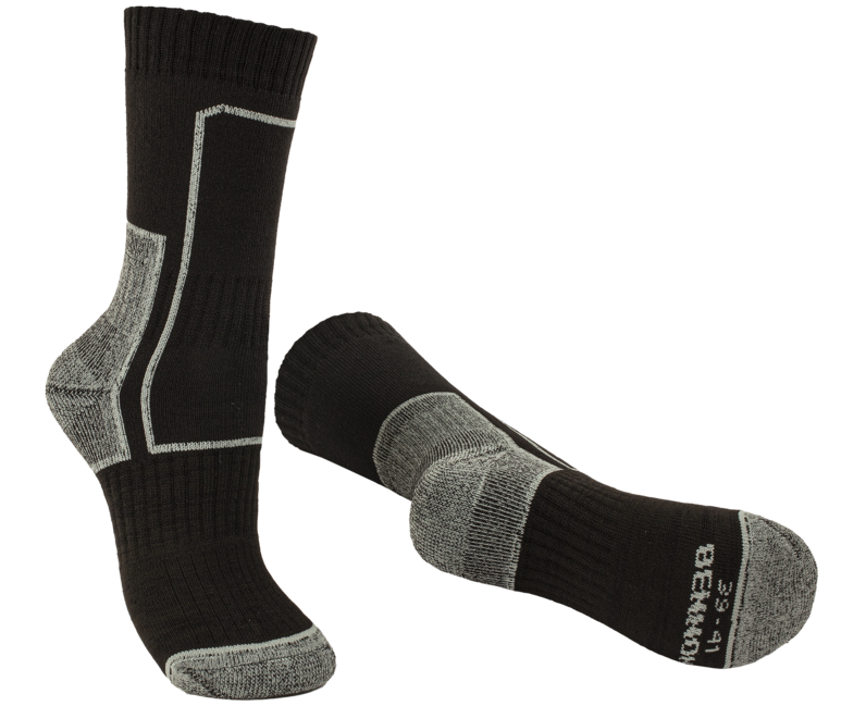 BENNON TREK Sock тракови чорапи, черна/сива