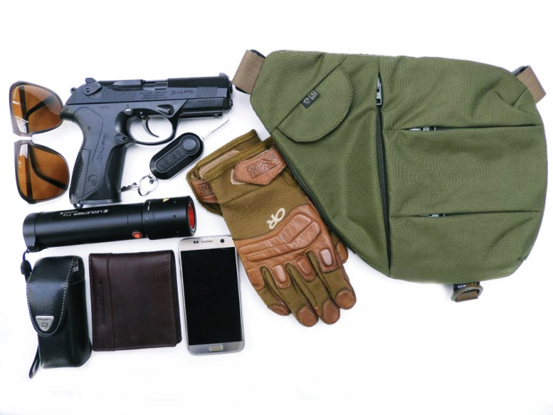 K9 Thorn чанта 2в1, черна