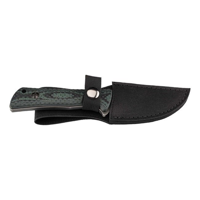 Herbertz джобен нож, 8,5cm, зелено-сив, G10