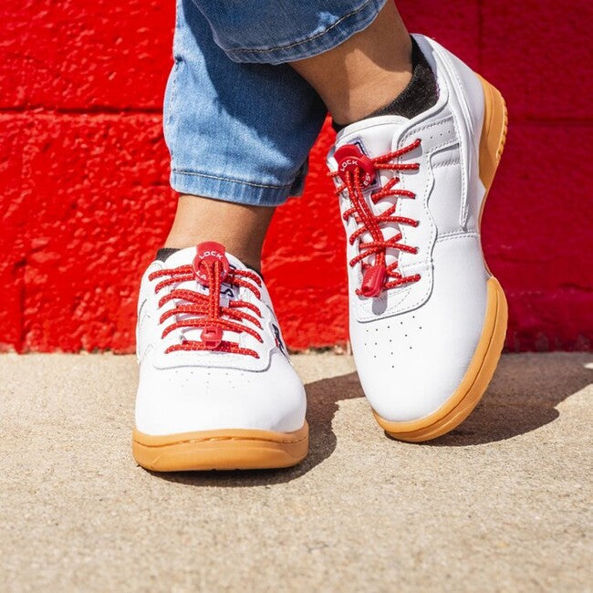 Lock Laces шнура за обувки, червена