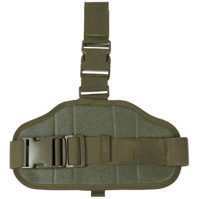 MFH MOLLE бедрен дясностранен кобур за оръжие, OD зелено