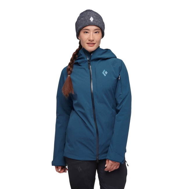 Black Diamond Recon Insulated Shell непромокаемо яке, дамско, азурит