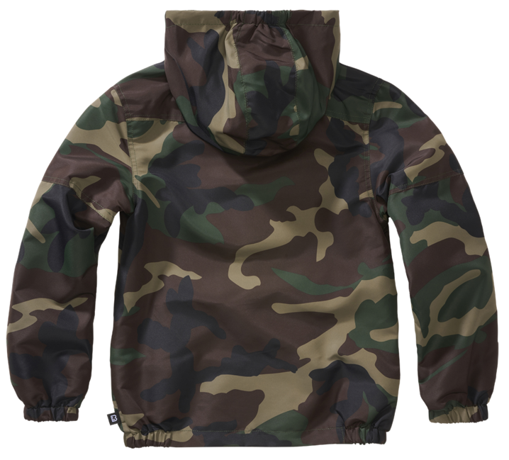 Brandit Summer Frontzip Windbreaker яке детско, горски камуфлаж