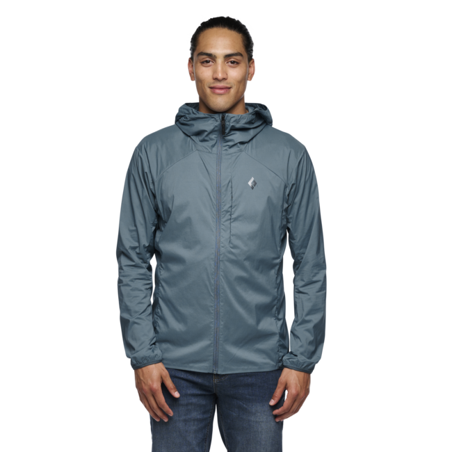 Black Diamond Alpine Start Hoody яке софтшел мъжко, поточно синьо
