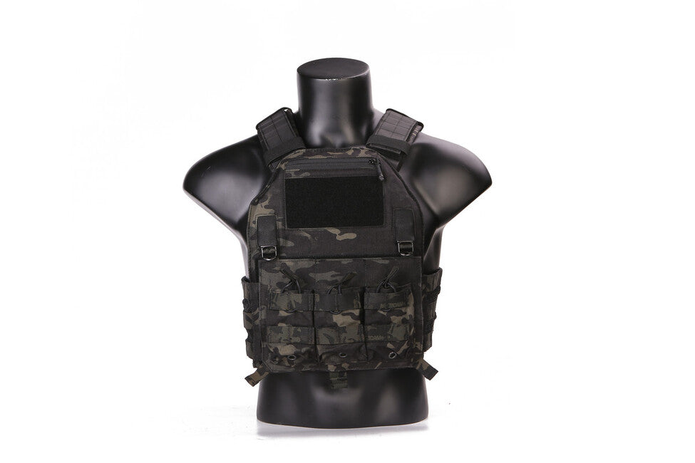 Emersongear 420 носител на плаки, мултикам черно
