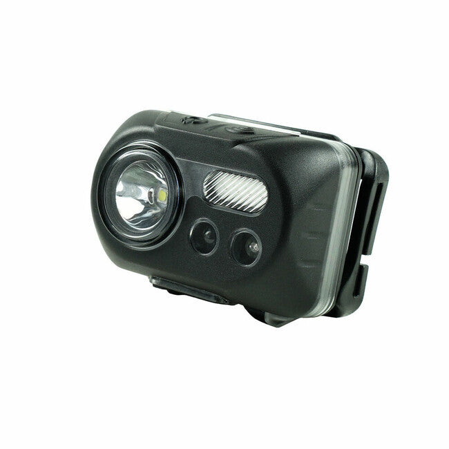 Техник фенер за глава LED CREE L2 микро-USB с гумирано покритие, червена светлина