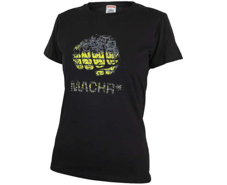 BENNON PREDATOR LADY тениска, черна/зелена