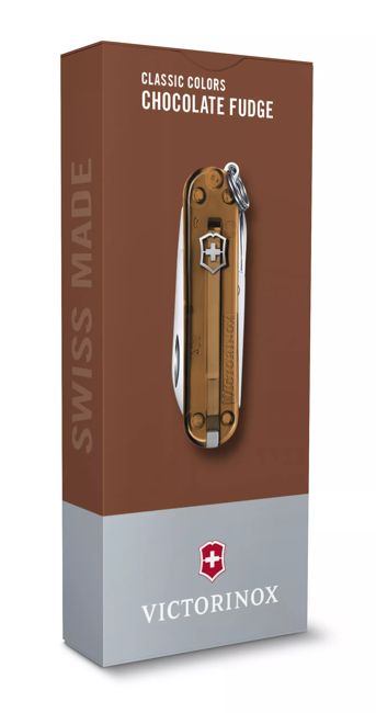 Victorinox Classic SD Джобен нож Transparent, кафяв