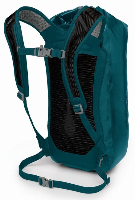 OSPREY TRANSPORTER ROLL TOP WATERPROOF градски раница 25, нощна джунгла син