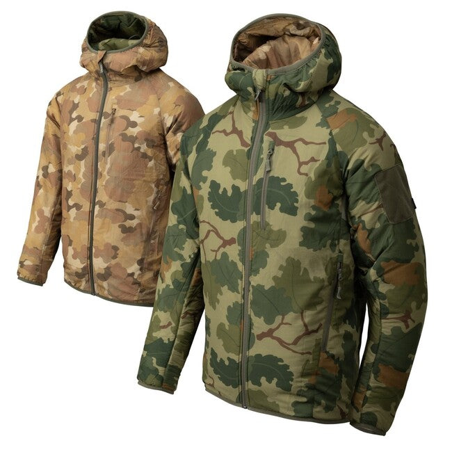 Helikon-Tex Wolfhound Двустранно яке Windpack, Mitchell Camo Leaf/Mitchell Clouds