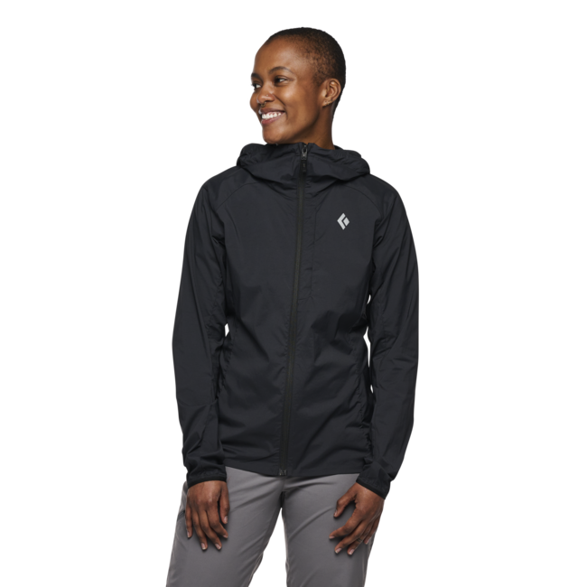 Black Diamond Alpine Start Hoody ултралек яке софтшел дамски, черна