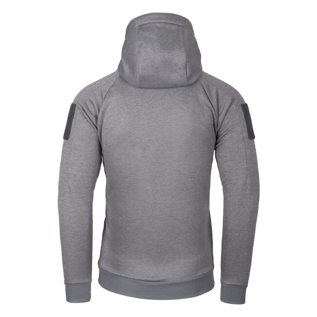 Helikon-Tex URBAN TACTICAL HOODIE суитшърт FullZip, Melange черно-сиво