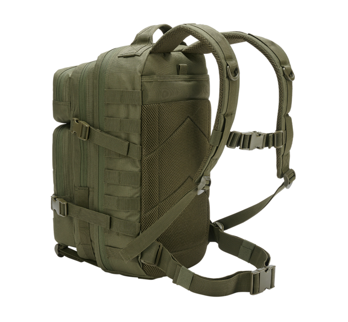 Brandit US Assault Pack Medium тактическа раница 25L, маслинена