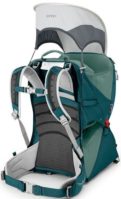 OSPREY POCO LT туристическа детска носилка, наситен тюркоазен