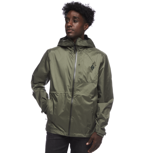 Black Diamond Treeline Rain Shell непромокаемо яке, мъжко, тундра