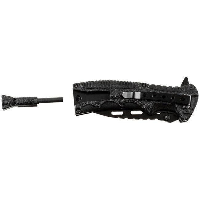 Fox Outdoor Jack джобен нож със запалка, Blackrope