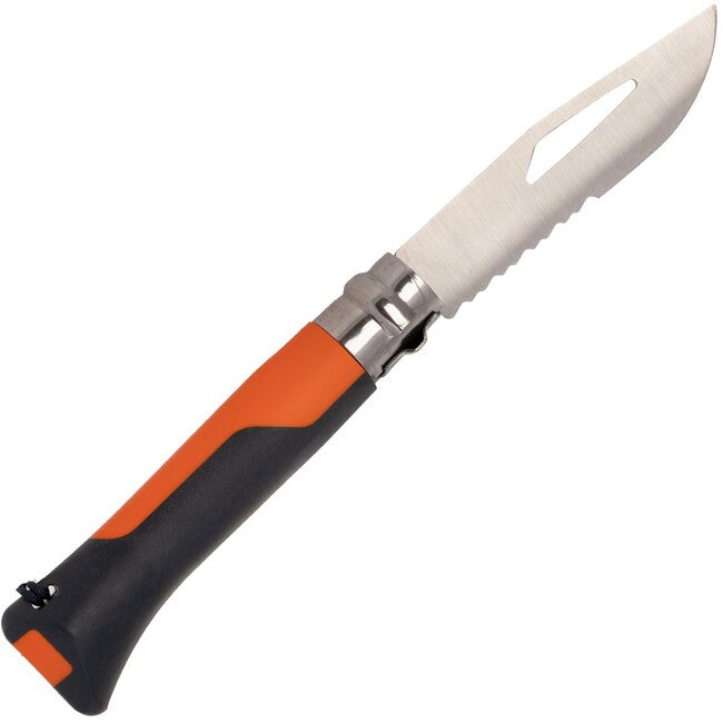 Opinel VRI N°08 джобен нож Outdoor Inox, оранжев