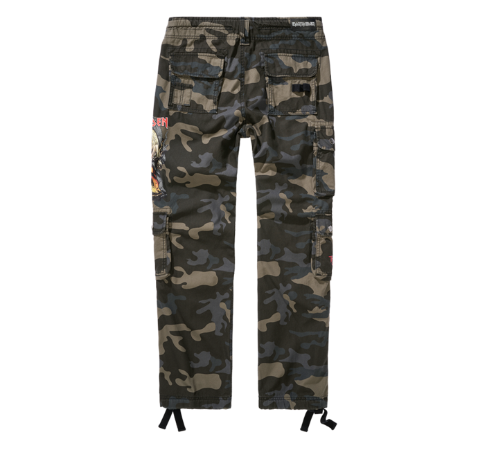 Brandit Iron Maiden Pure Slim панталон тъмно камо, тъмно камо