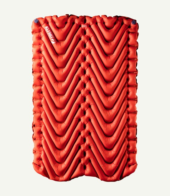 Klymit Double V изолирана каремат, оранжев