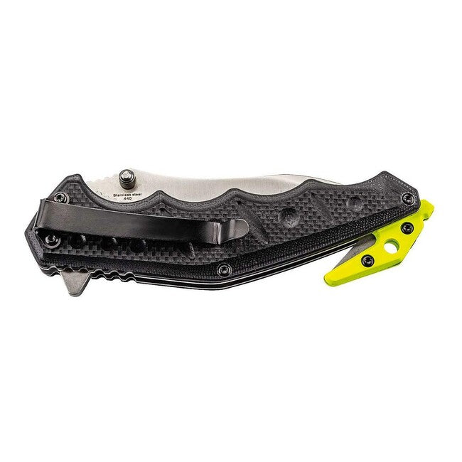 Herbertz TOP-Collection еднорък спасителен нож 8,5cm, черен, G10