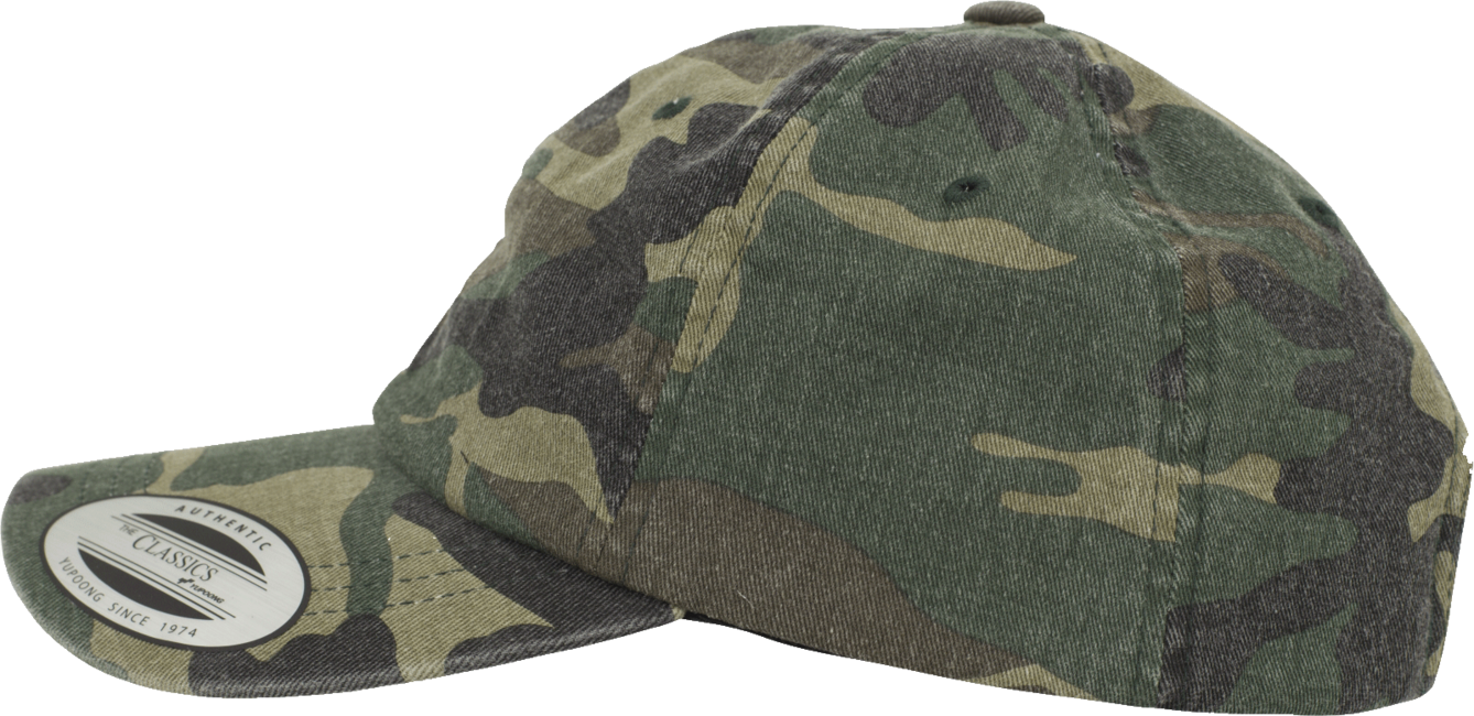 Brandit Low Profile Camo кепка с изпран ефект, горски камуфлаж