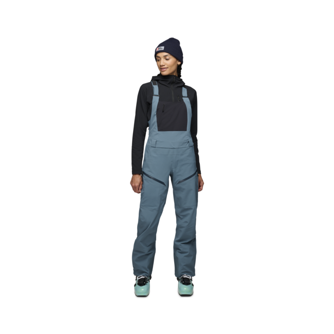 Black Diamond Recon Stretch Bibs панталон дамски с тракми, поточно синьо