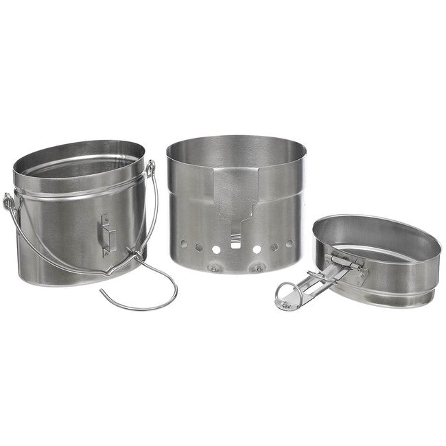 MFH SE Mess Kit 3-делен комплект, M40, неръждаема стомана