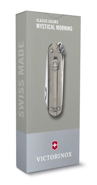 Victorinox Classic SD джобен нож прозрачен, сив